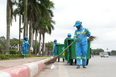 Đảm bảo vệ sinh môi trường dịp Quốc khánh 2/9