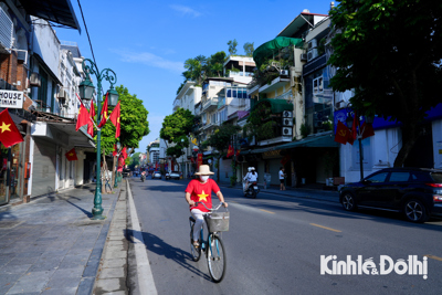 Hà Nội: Đường phố yên bình trong ngày Quốc khánh 2/9 năm 2024