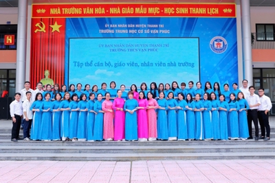 Trường THCS Vạn Phúc: Phát huy truyền thống hiếu học đất Thanh Trì