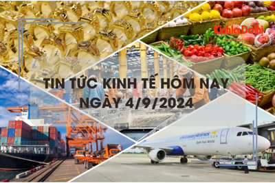 Tin tức kinh tế ngày 4/9: dự báo xuất khẩu rau quả có thể đạt mức cao kỷ lục