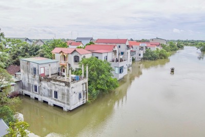 Vùng ven sông Bùi thuộc huyện Chương Mỹ bao giờ hết ngập?