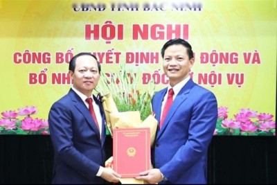 Bắc Ninh có tân Giám đốc Sở Nội vụ