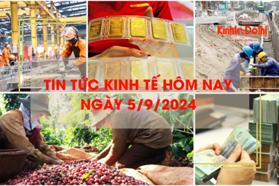 Tin tức kinh tế ngày 5/9: giải ngân vốn đầu tư công đạt hơn 40% kế hoạch