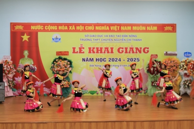 Đắk Nông: gần 184 nghìn học sinh đón chào năm học mới