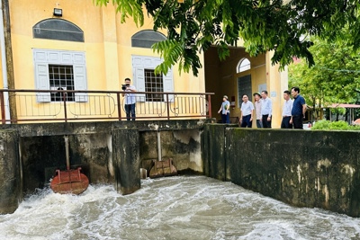 Thanh Oai: chủ động các phương án nhằm giảm thiểu ảnh hưởng của bão số 3