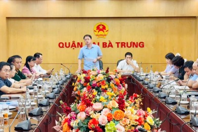 Quận Hai Bà Trưng: dồn lực, chủ động các phương án ứng phó bão số 3