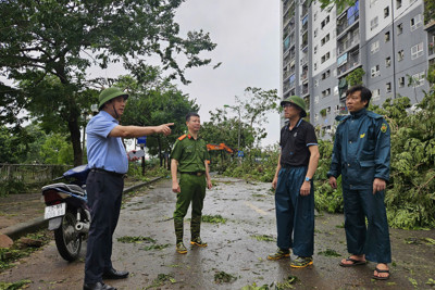 Nhịp sống người dân quận Hoàng Mai trở lại bình thường