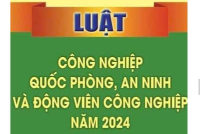 Triển khai thi hành Luật Công nghiệp quốc phòng, an ninh và động viên công nghiệp