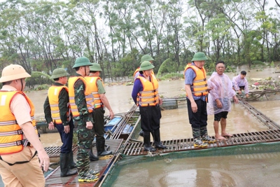 Phó Thủ tướng Nguyễn Hòa Bình kiểm tra công tác phòng, chống lụt tại Hà Nam