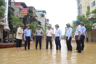 Bảo đảm an sinh, chăm lo tốt nhất cho người dân vùng bị ảnh hưởng lũ