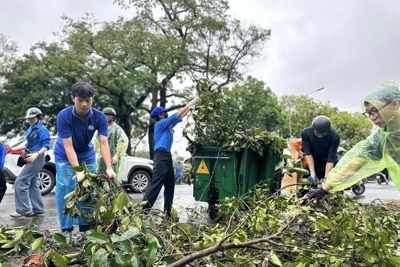 Hà Nội: tập trung nhân lực, phương tiện dọn rác, đảm bảo vệ sinh môi trường