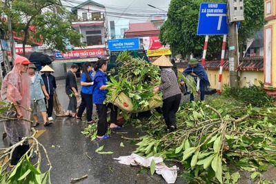 Thanh Oai: cán bộ và Nhân dân chung tay tổng vệ sinh môi trường 