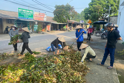 Sơn Tây tổng vệ sinh môi trường hậu bão số 3