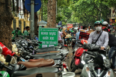 Các điểm trông giữ xe: phải bảo đảm tiêu chí “2 không, 1 có”