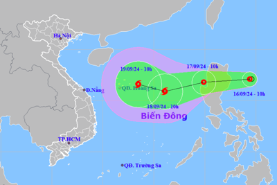 Áp thấp nhiệt đới sắp vào Biển Đông có khả năng mạnh lên thành bão