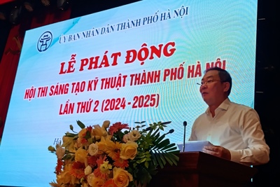 Chính thức phát động Hội thi Sáng tạo Kỹ thuật Hà Nội lần thứ 2