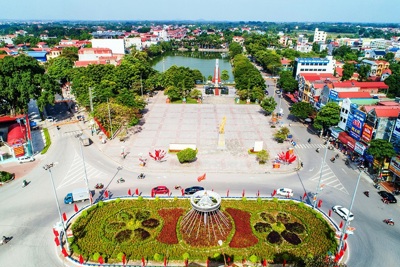 Bắc Giang: đô thị Hiệp Hòa đạt tiêu chí đô thị loại IV