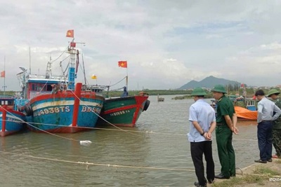 Hà Tĩnh: hơn 3.600 tàu thuyền vào nơi neo đậu, tránh trú an toàn