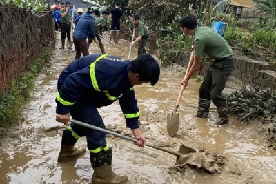 Vĩnh Phúc: không lơ là trước nguy cơ lây lan dịch bệnh sau bão lũ