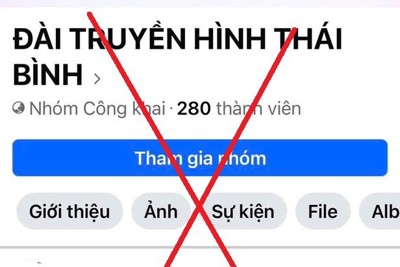 Xử lý người lập nhóm facebook giả mạo Đài Phát thanh và Truyền hình Thái Bình