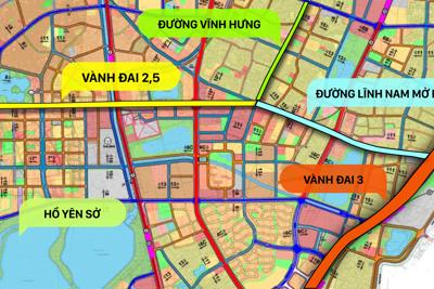 Quận Hoàng Mai: Dự án mở rộng đường Lĩnh Nam dự kiến khởi công tháng 6/2025