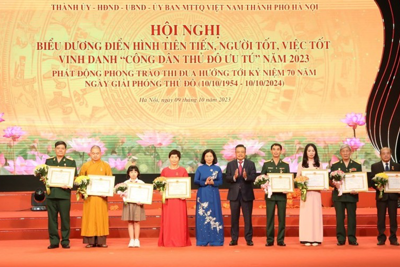 Hà Nội: lan toả các gương điển hình tiên tiến, người tốt, việc tốt