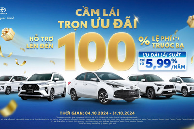 Khởi động tháng 10, Toyota Việt Nam tung loạt khuyến mại khủng