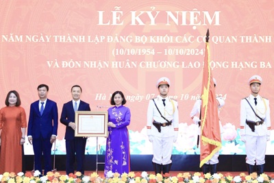 Đảng bộ Khối các cơ quan TP Hà Nội: thêm nét son vào trang vàng truyền thống Thủ đô