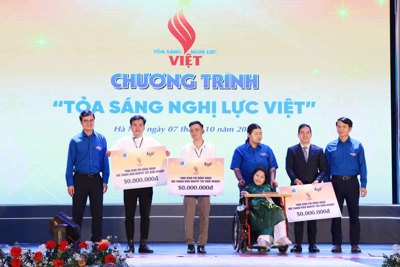 Tôn vinh 38 gương thanh niên khuyết tật tiêu biểu, giàu nghị lực vươn lên