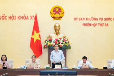 Ủy ban Thường vụ Quốc hội khai mạc Phiên họp 38, xem xét 21 nội dung