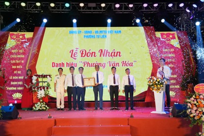 Tây Hồ hoàn thành xây dựng "Phường văn hoá”