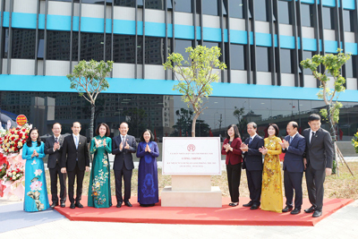 Khánh thành Bệnh viện Nhi Hà Nội - công trình trọng điểm kỷ niệm 70 năm Giải phóng Thủ đô