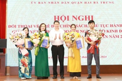 Quận Hai Bà Trưng: lắng nghe ý kiến doanh nghiệp, nâng cao chất lượng phục vụ