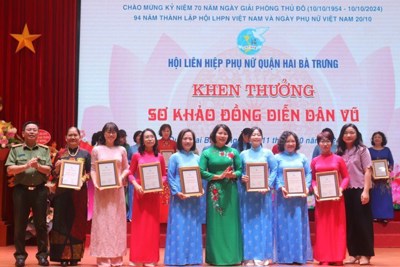 Phụ nữ Quận Hai Bà Trưng: lan tỏa sâu rộng các phong trào thi đua