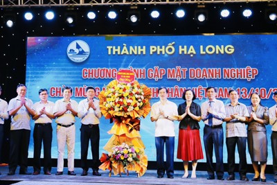 TP Hạ Long gặp mặt doanh nghiệp nhân Ngày Doanh nhân Việt Nam 13/10