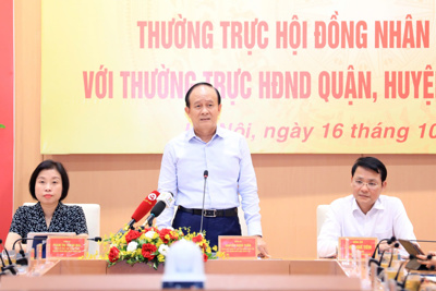 Giao ban Thường trực HĐND các cấp về nâng cao hiệu quả hoạt động chất vấn