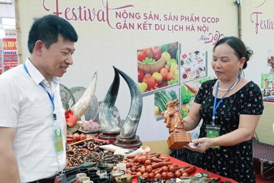 Phú Xuyên triển lãm quảng bá, giao thương kết nối sản phẩm Ocop trong 4 ngày