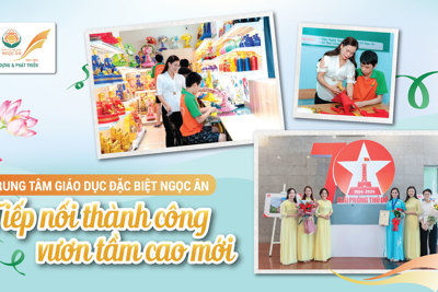 Trung tâm giáo dục đặc biệt Ngọc Ân: tiếp nối thành công-vươn tầm cao mới