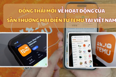 Động thái mới về hoạt động của sàn thương mại điện tử Temu tại Việt Nam