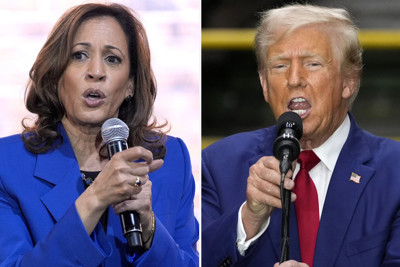 Bất ngờ với kết quả thăm dò của ông Trump và bà Harris trước “giờ G”