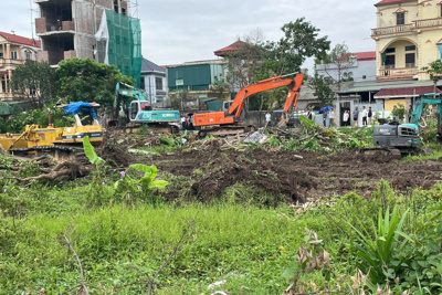 Huyện Thường Tín hoàn thành cưỡng chế thu hồi đất đợt 2 tại xã Duyên Thái