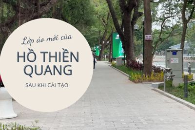 Hồ Thiền Quang khoác tấm áo mới