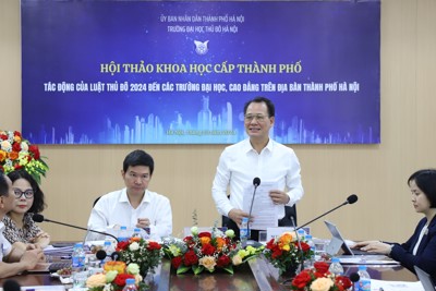 Luật Thủ đô 2024 tạo cơ sở để đa dạng hóa loại hình giáo dục