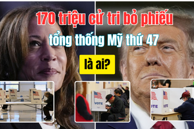 170 triệu cử tri bỏ phiếu, tổng thống Mỹ thứ 47 là ai?