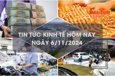 Tin tức kinh tế ngày 6/11: lãi suất liên ngân hàng tăng cao nhất năm 