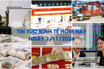 Tin tức kinh tế ngày 7/11: xuất nhập khẩu gạo 10 tháng lập kỷ lục 