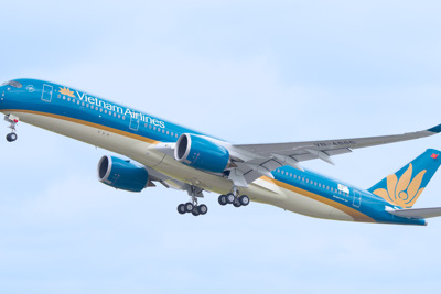 Thị trường giảm điểm, cổ phiếu Vietnam Airlines vẫn bay cao