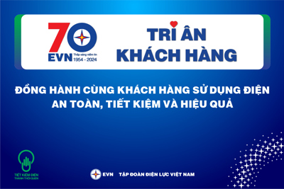 EVN triển khai nhiều chương trình hỗ trợ Tháng tri ân khách hàng 2024