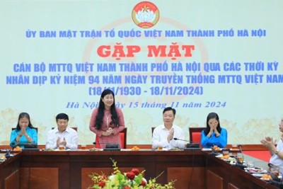 Hà Nội: cán bộ Mặt trận các cấp nỗ lực đổi mới trong từng công việc