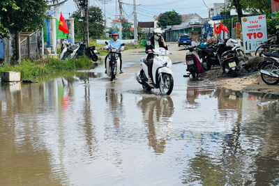 Quảng Nam: ẩn họa từ dự án đường nội thị thi công chậm tiến độ